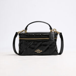 Coach Rainer Crossbody Bag 18 With Quilting Black